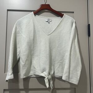 Madewell Texture & Thread Top L